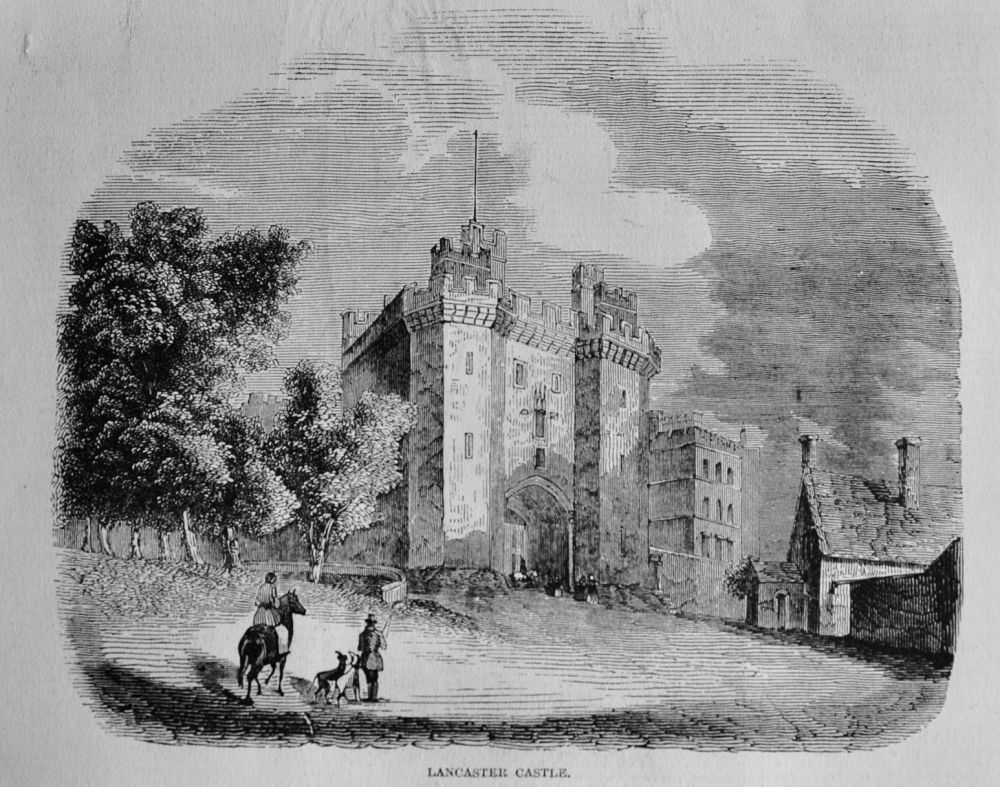 Lancaster Castle.  1850.