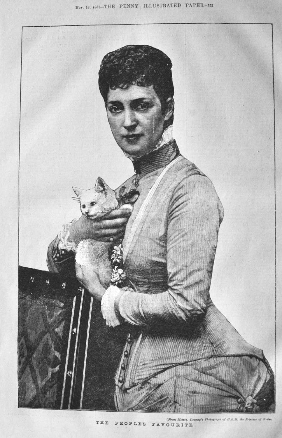 The People's Favourite. (Alexandra, Princess of Wales.)  1882.