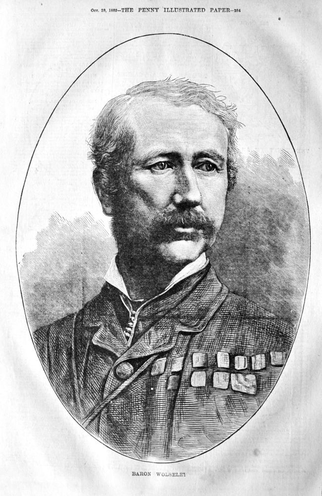 Baron Wolseley.  1882.