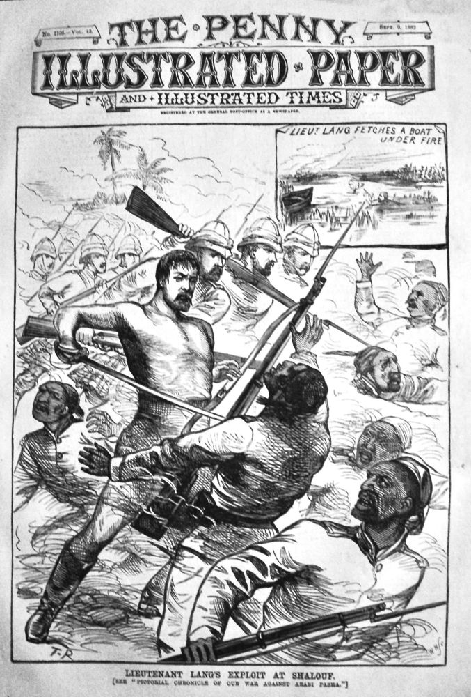 Lieutenant Lang's Exploit at Shalouf.  1882.