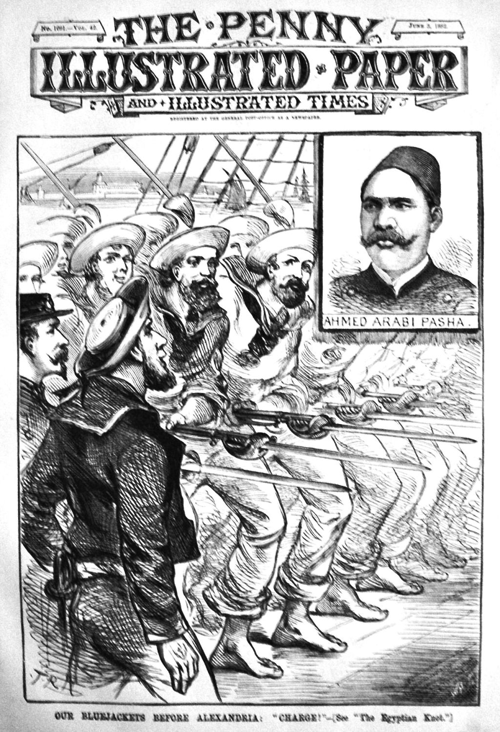 Our Bluejackets Before Alexandria :  