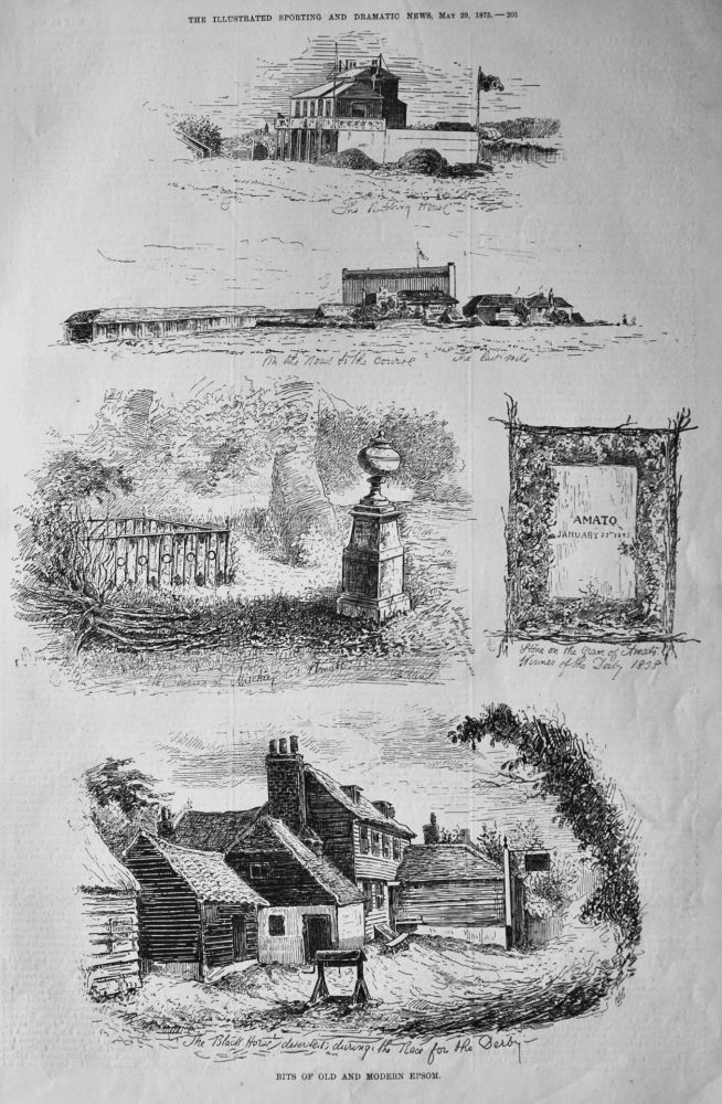 Bits of Old and Modern Epsom.  1875.
