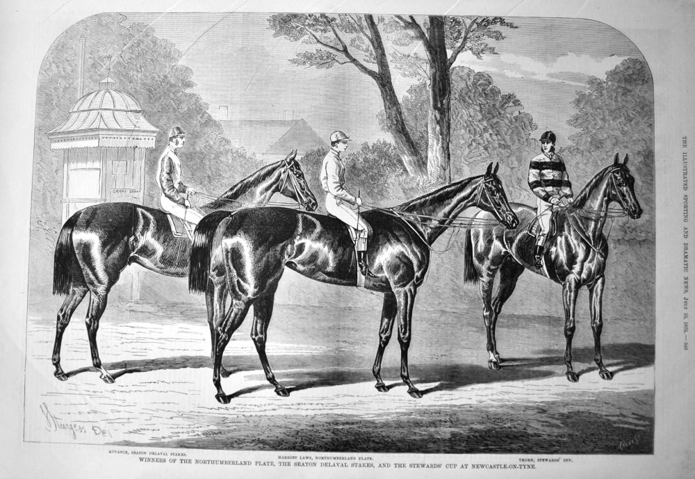 Winners of the Northumberland Plate, the Seaton Delaval Stakes, and the Ste