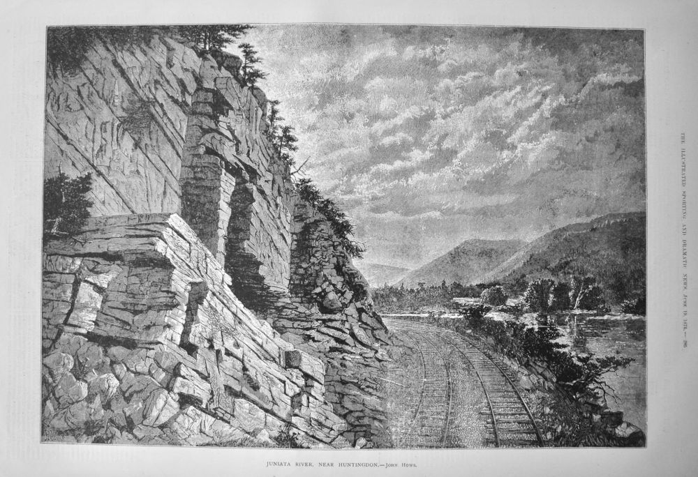 Juniata River, near Huntingdon. 1875.