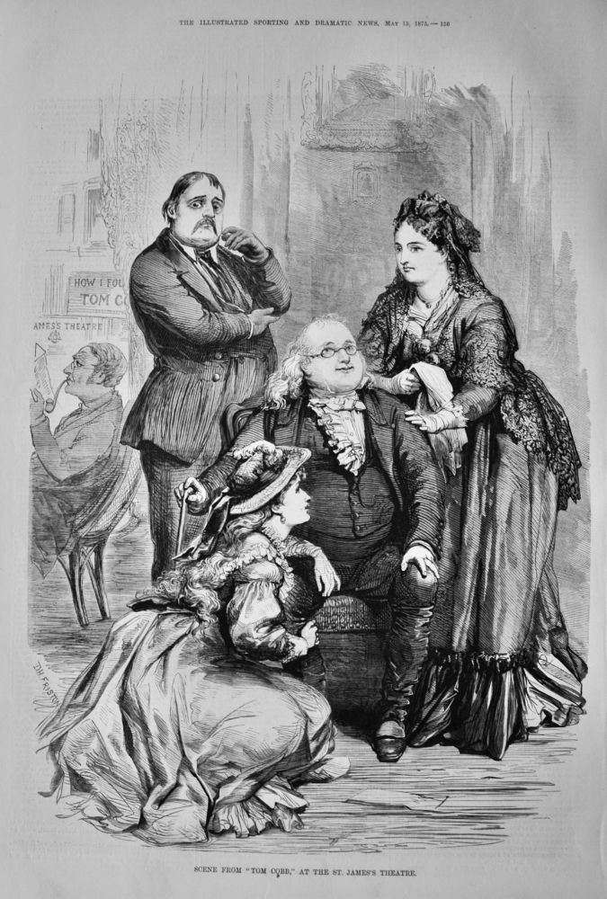 Scene from "Tom Cobb," at the St. James's Theatre.  1875.