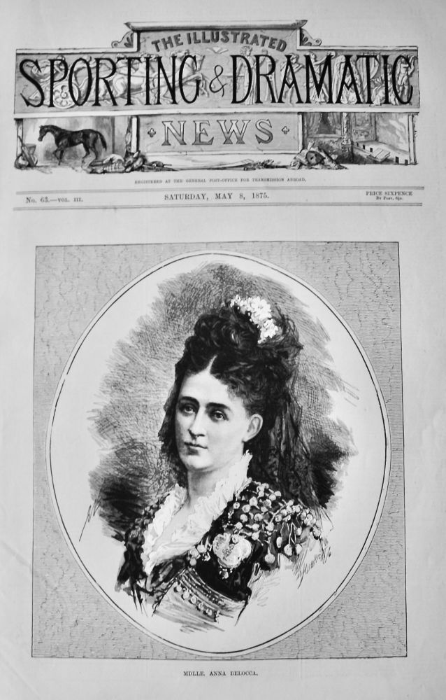 Mdlle. Anna Belocca.  1875. (Contralto).