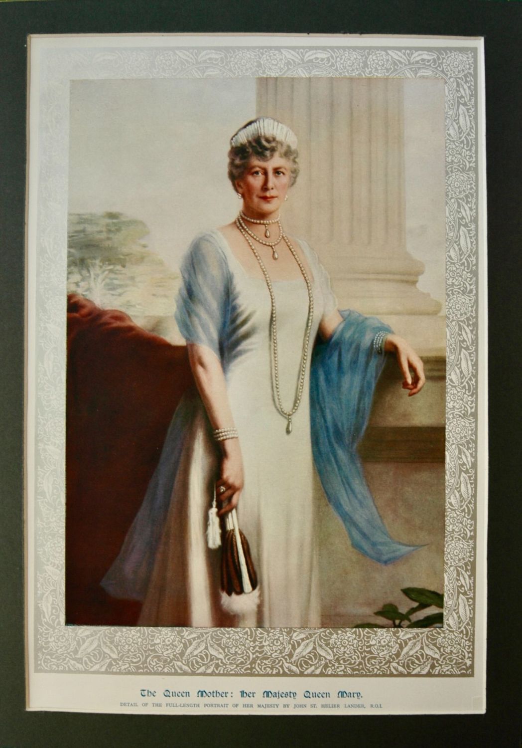 The Queen Mother :  Her Majesty Queen Mary.