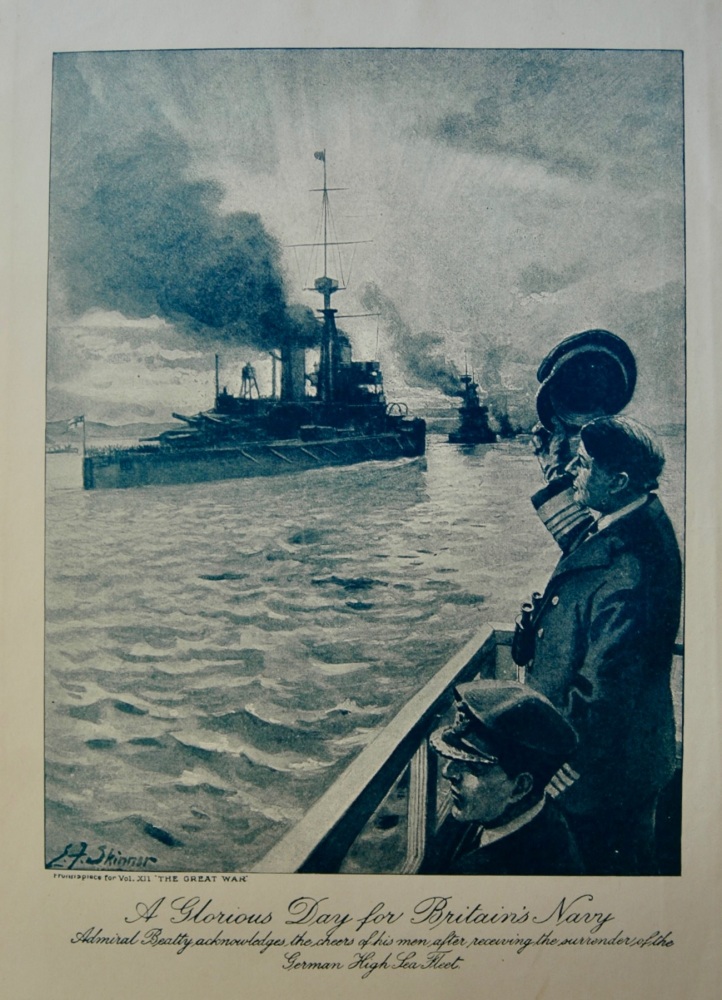 A Glorious Day for Britain's Navy. (1914 - 1918. War.)