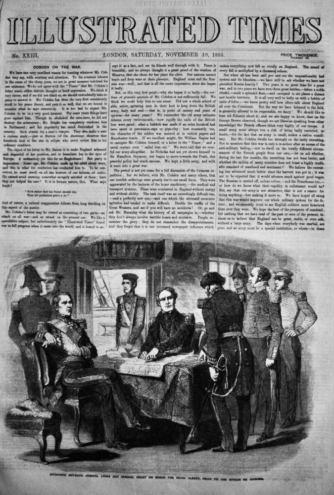 Illustrated Times, November 10th, 1855.