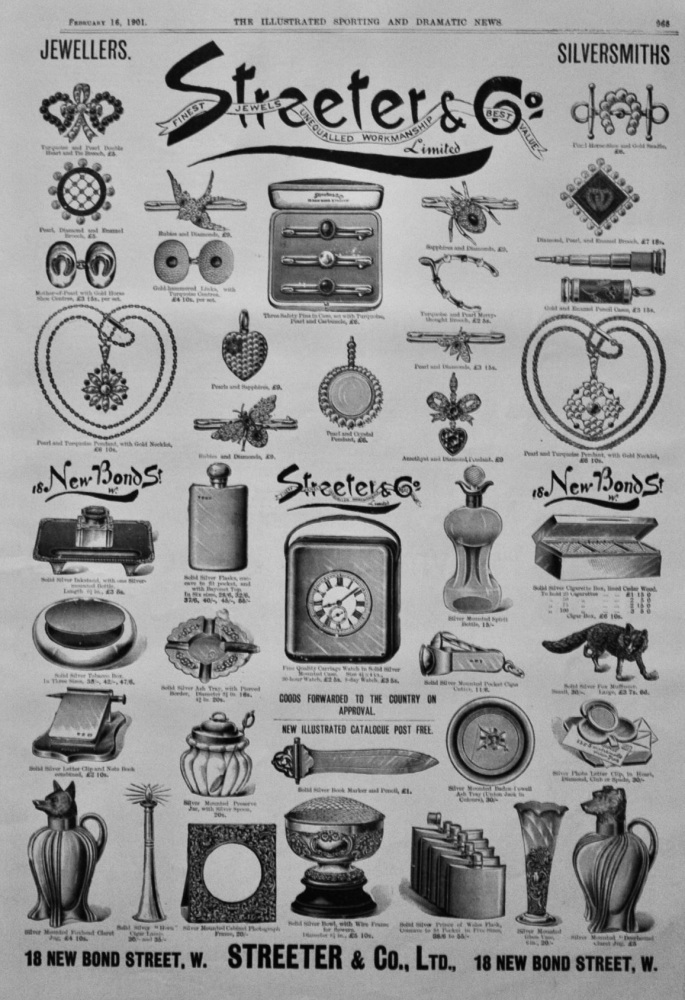 Streeter & Co. Ltd.  1901.