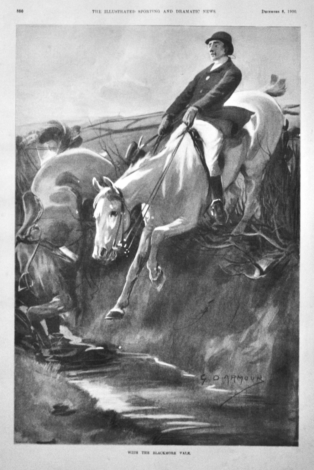 With the Blackmore Vale.  1900.