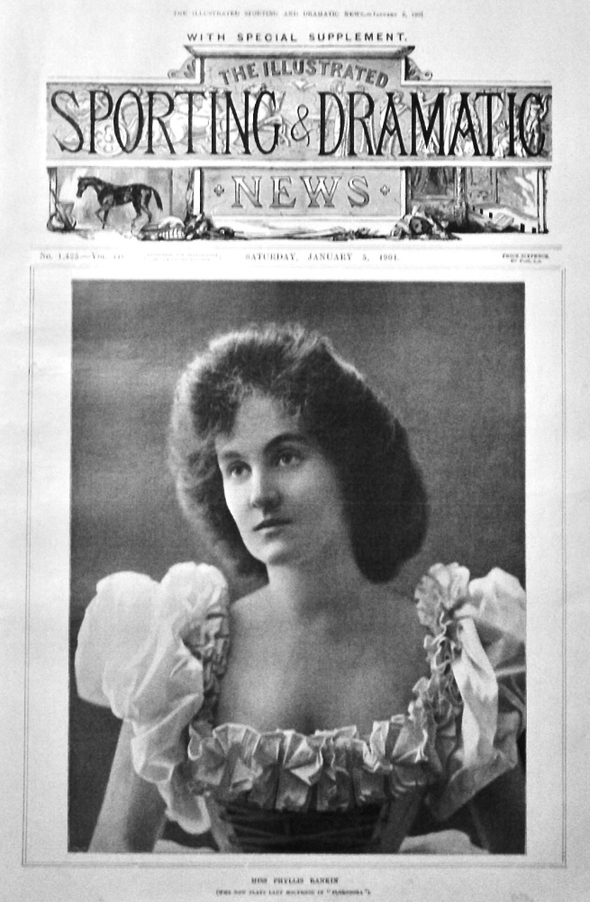 Miss Phyllis Rankin. (Who now Plays Lady Holyrood in "Florodora").  1901.