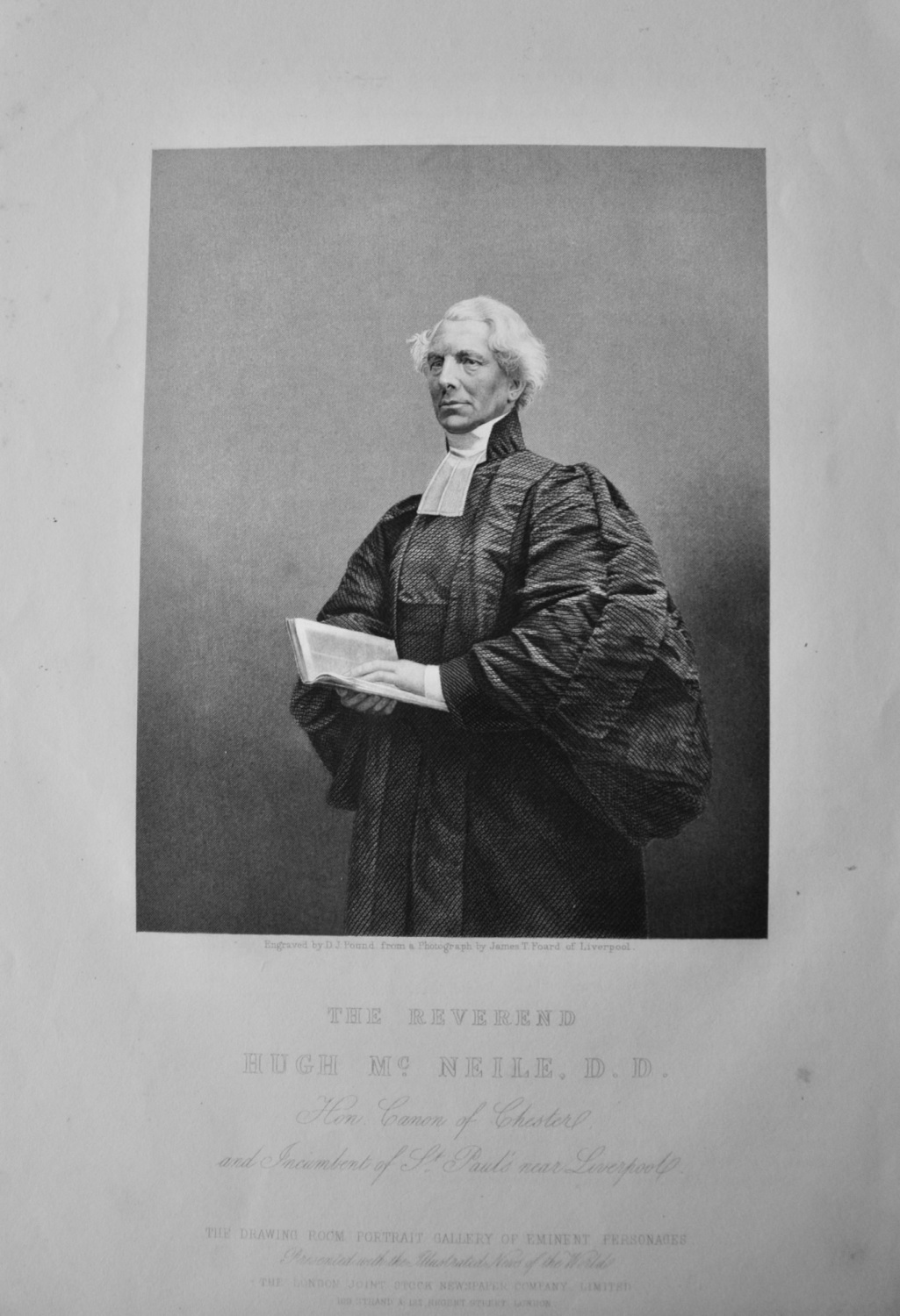 The Rev. Hugh McNeile. D.D.  1859