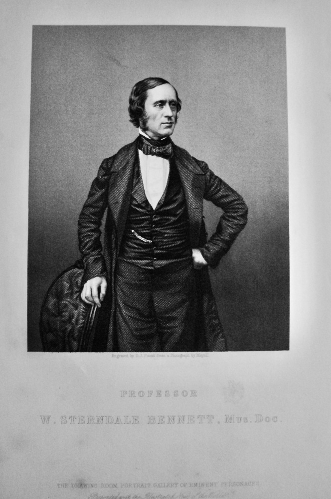 Professor W. Sterndale Bennett, Mus,  Doc.  1859.