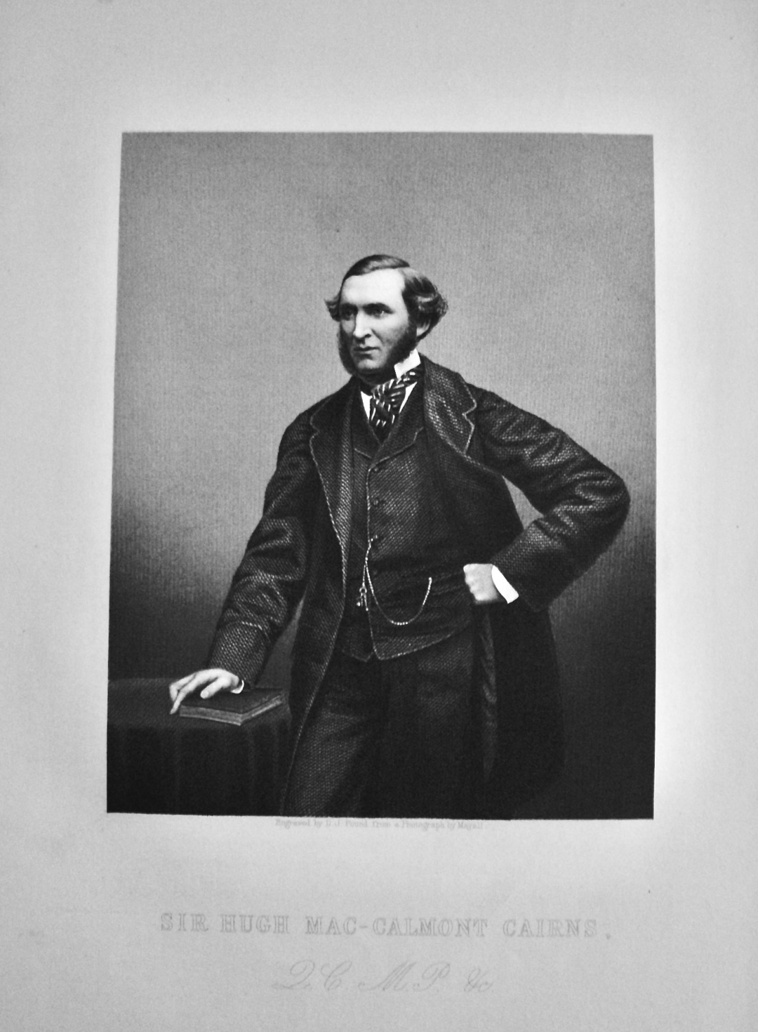 Sir Hugh Mac-Calmont Cairns. M.P.  1859.