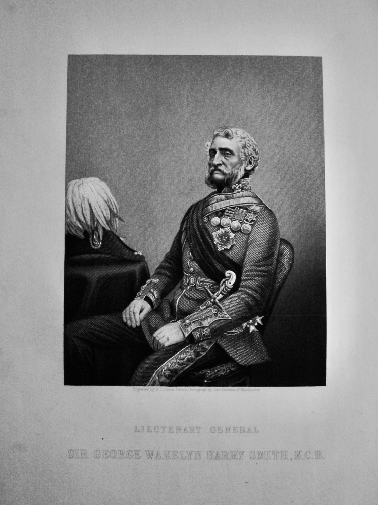 Lieutenant General Sir George Wakelyn Harry Smith,  K.C.B.  1859.