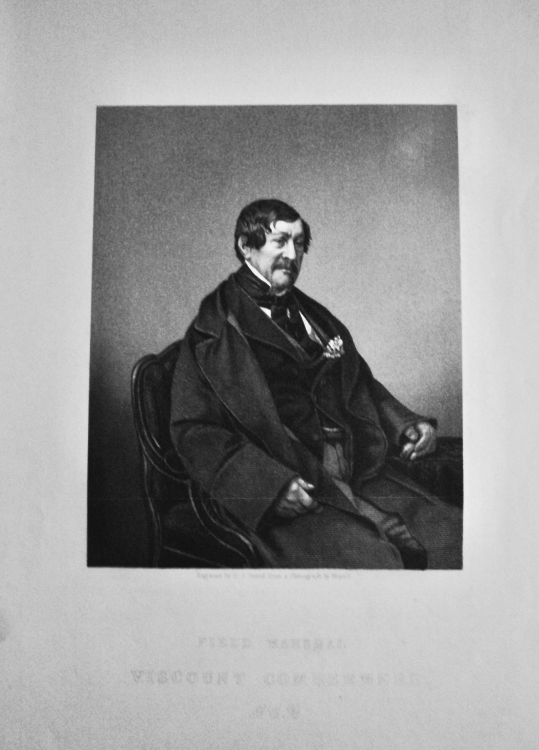 Field Marshal Viscount Combermere, G,C,B.  1859.