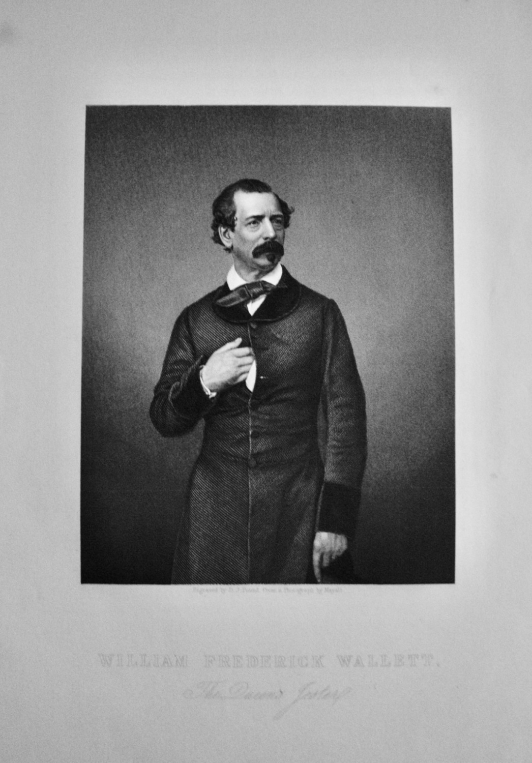 William Frederick Wallet.  The Queen's Jester.  1859.