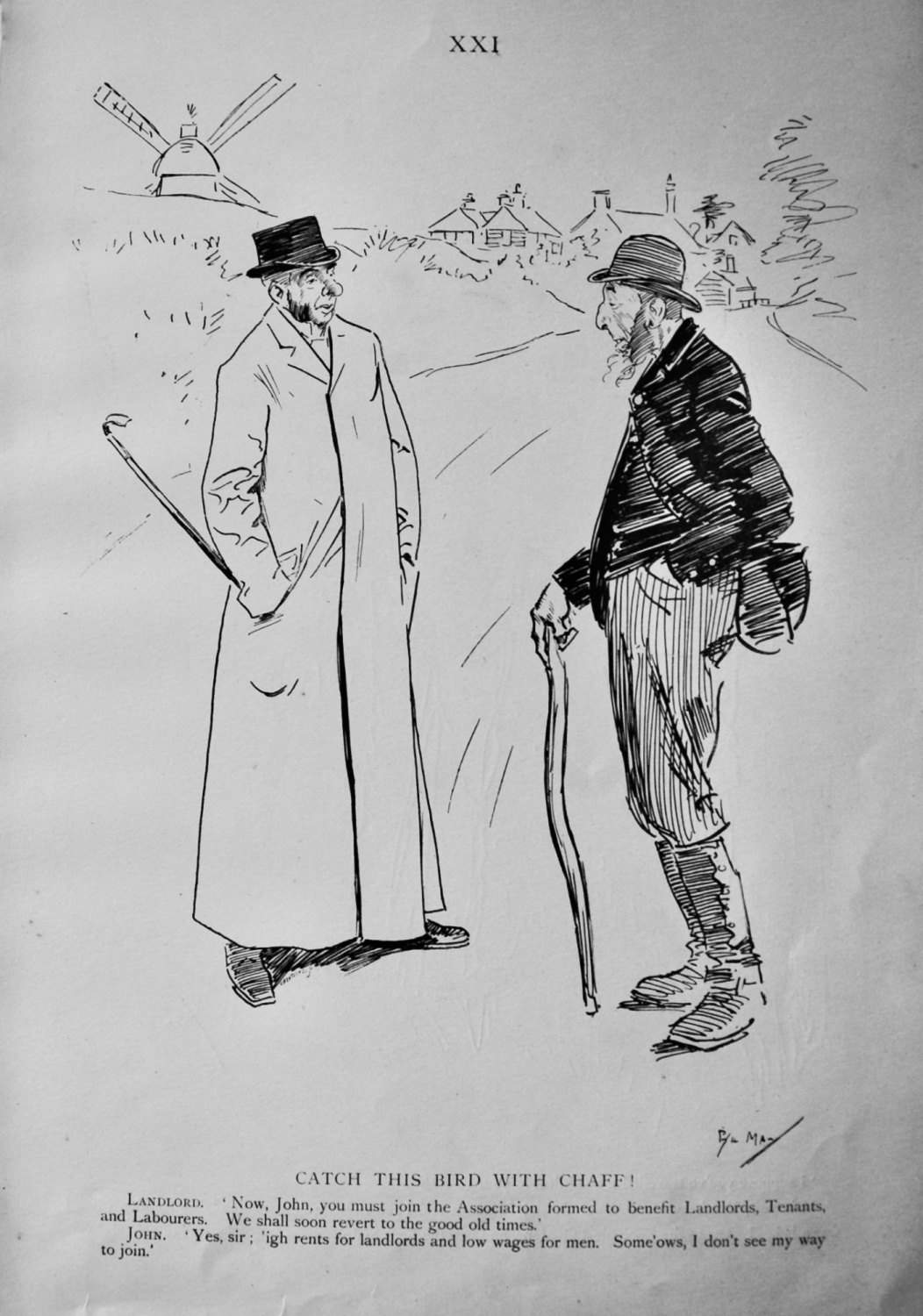 Catch this Bird with Chaff !.  1897.