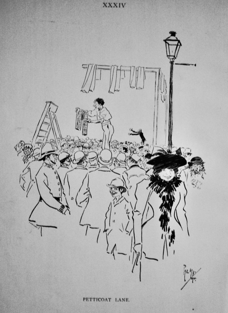 Petticoat Lane.  1897.