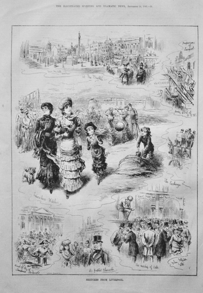 Sketches from Liverpool.  1881.