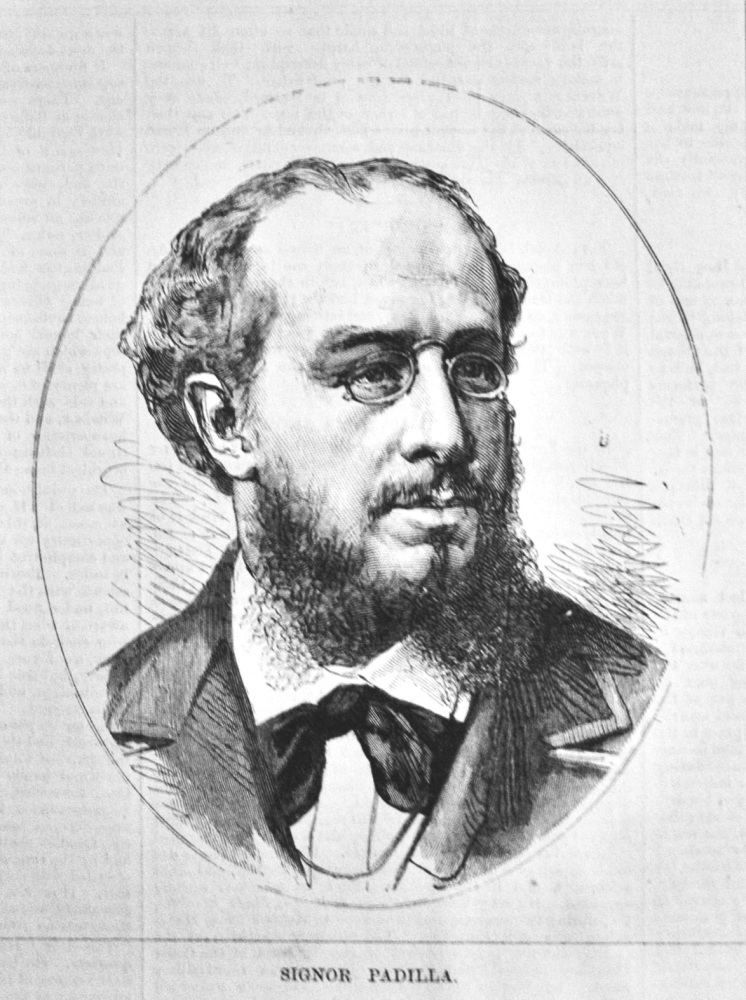 Signor Padilla.  1881.