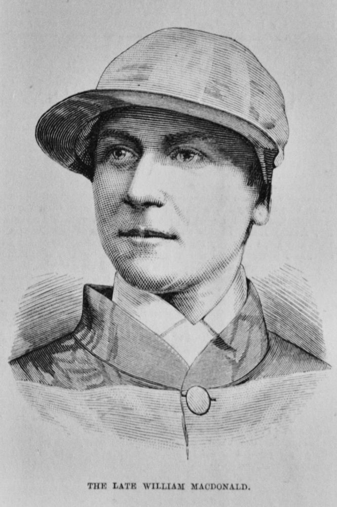 The Late William Macdonald.  (Jockey) 1881.