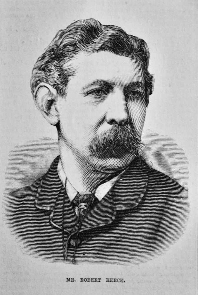 Mr. Robert Reece. (Playwright)  1881.