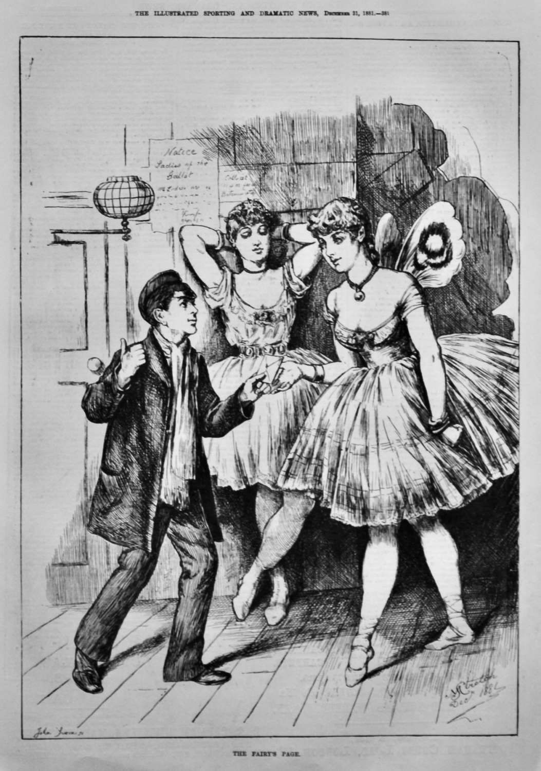 The Fairy's Page.  1881.