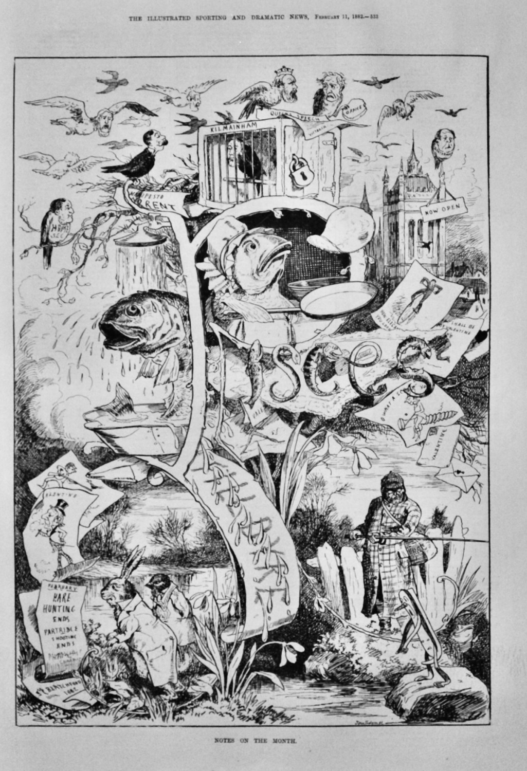 Notes on the Month. (February)  1882.