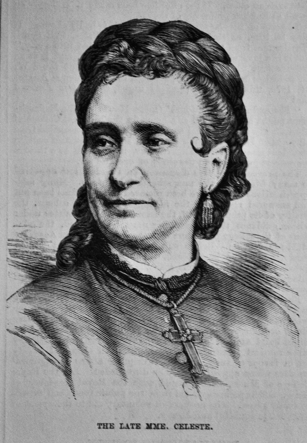 The Late Mme. Celeste.  1882.