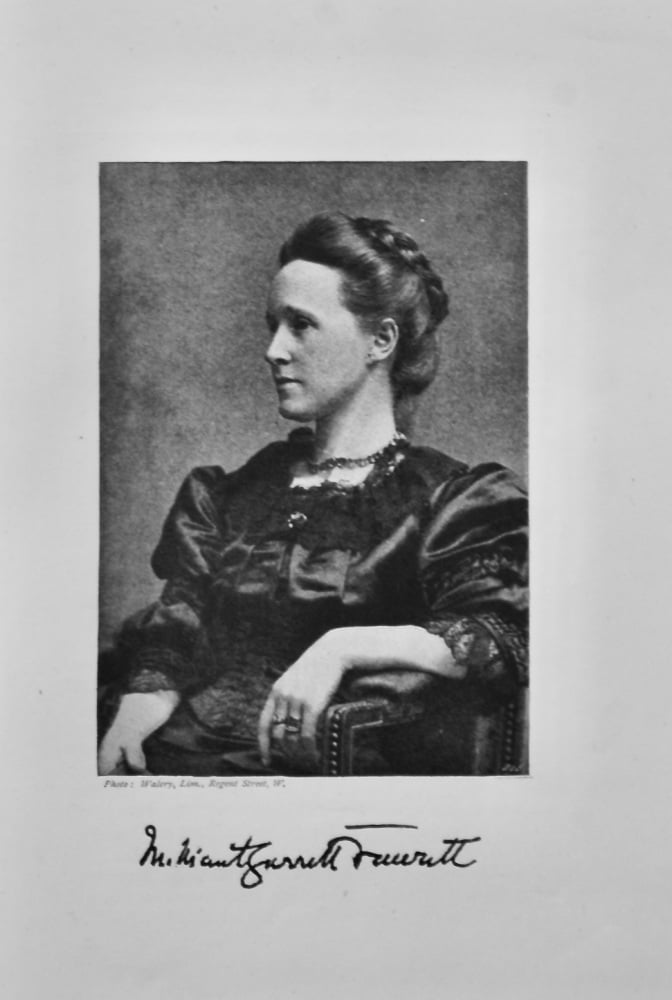 Mrs. Millicent Garrett Fawcett.  1895.