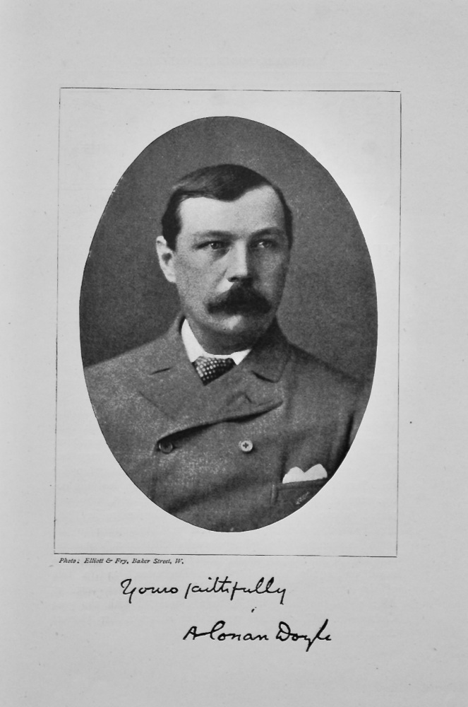 Mr. Conan Doyle.  1895.