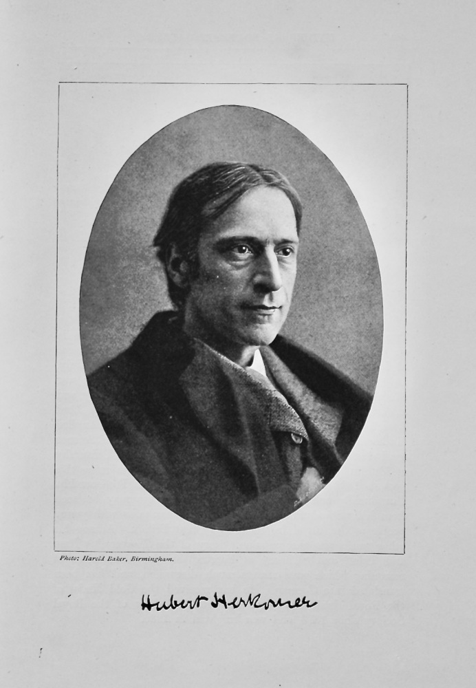 Professor Hubert Herkomer,  R.A.  1895.