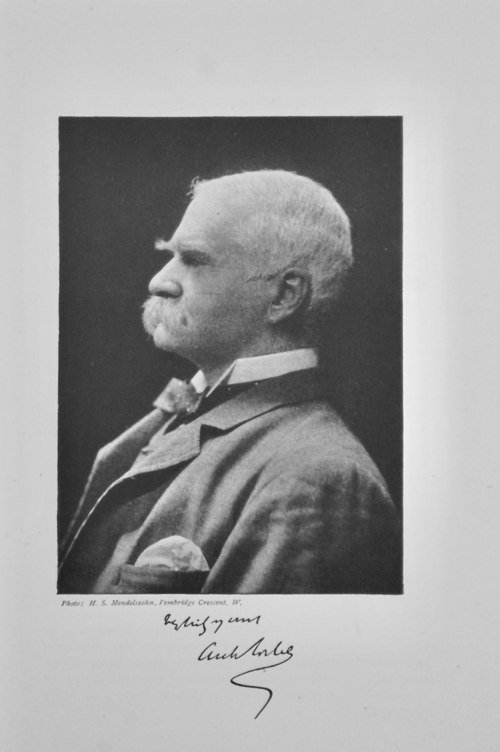 Mr. Archibald Forbes.  (War Correspondent)  1895.