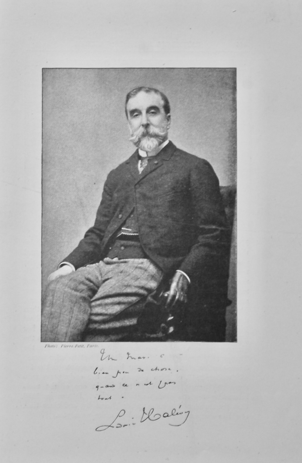 M. Ludovic Halevy.  (Dramatist)  1895.