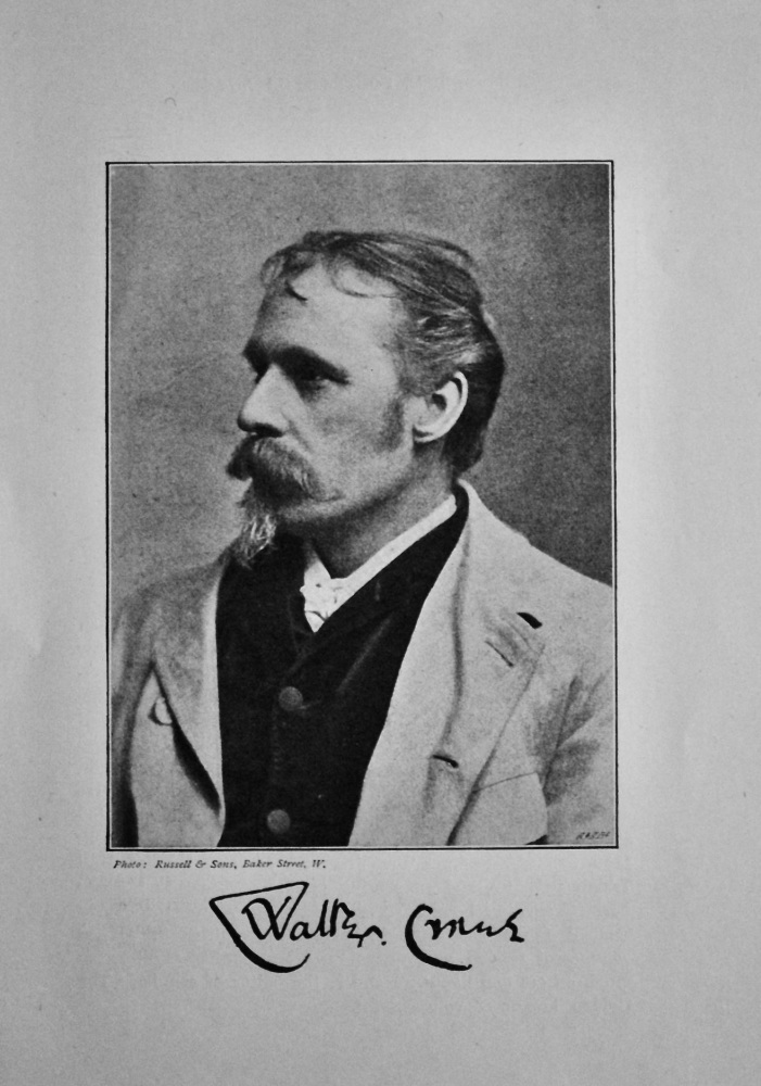 Mr. Walter Crane. (Artist).  1895.