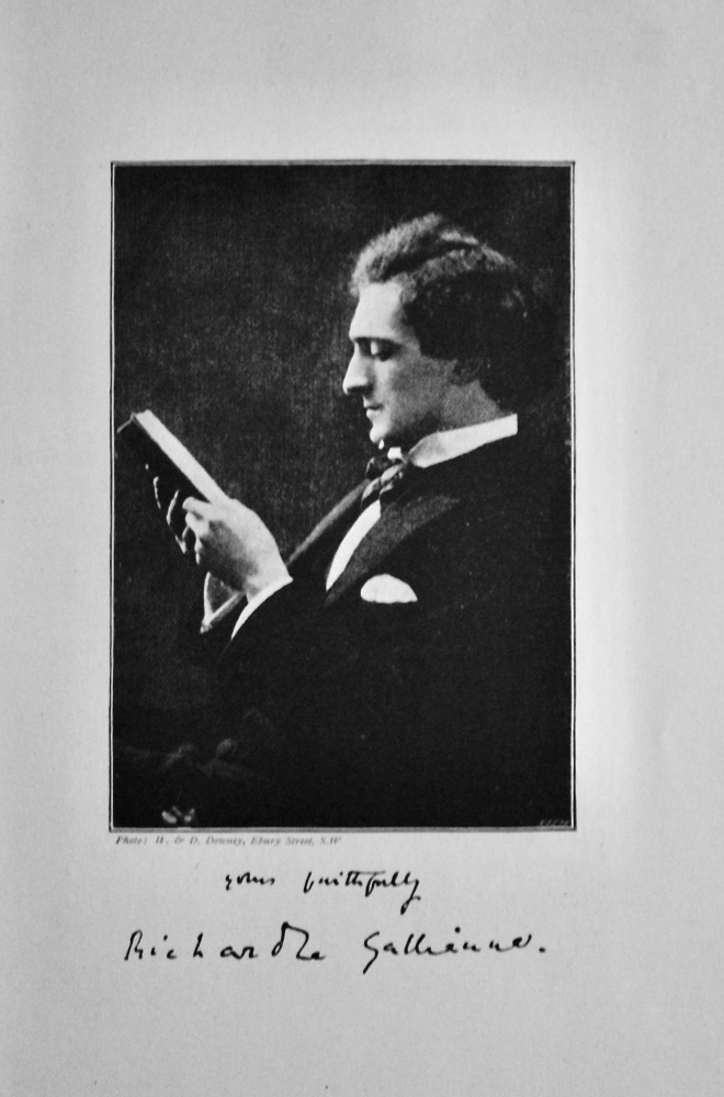 Mr. Richard Le Gallienne.  (Writer).  1895.