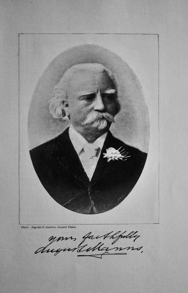 Mr. August Manns.  (Conductor) 1895.