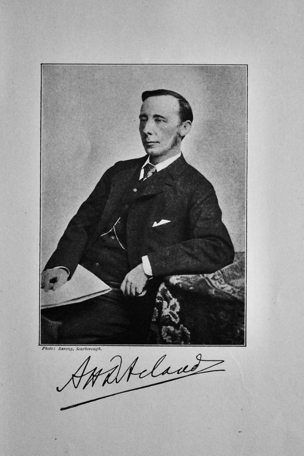 Right Hon. A. H. D. Acland. 1895.