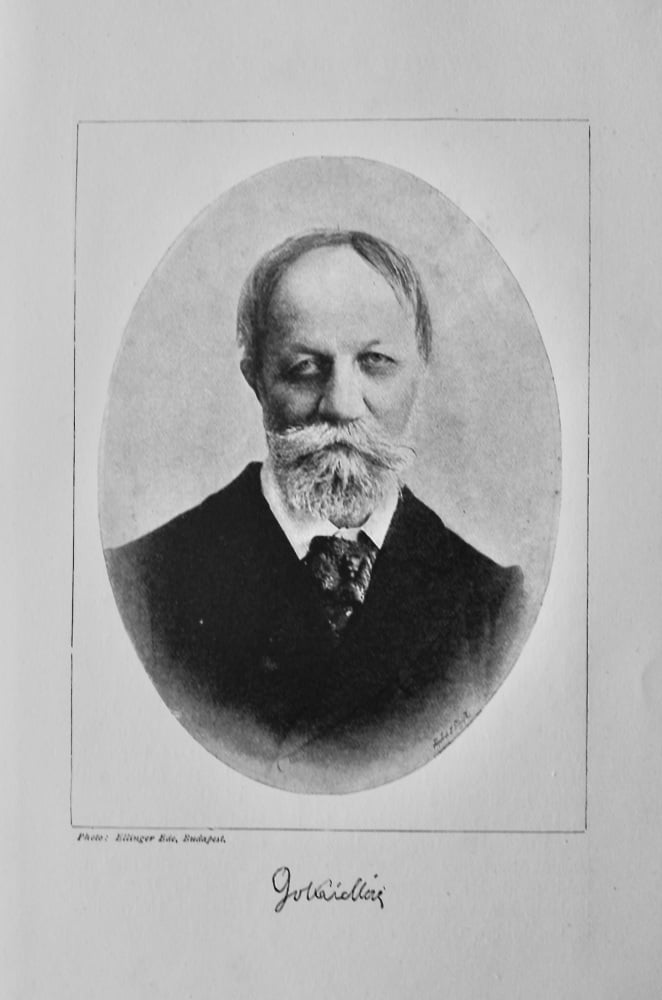 Maurus Jokai.  (Writer)  1895.