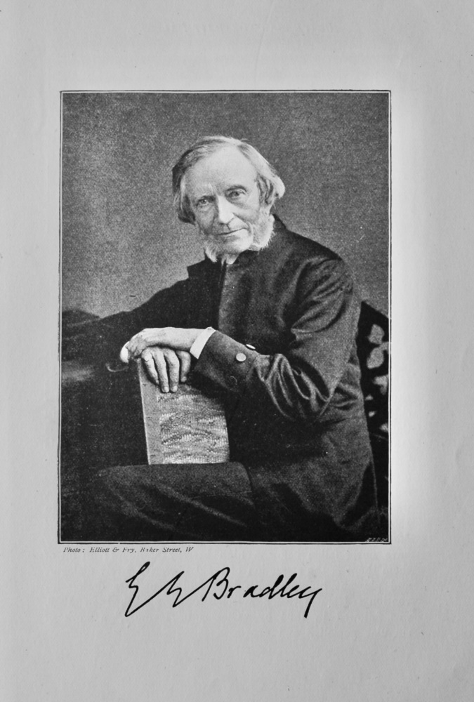 Dr. Bradley. Dean of Westminster. 1895.