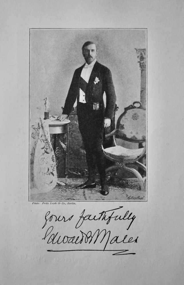 The Right Hon. Sir Edward Malet.  1895.