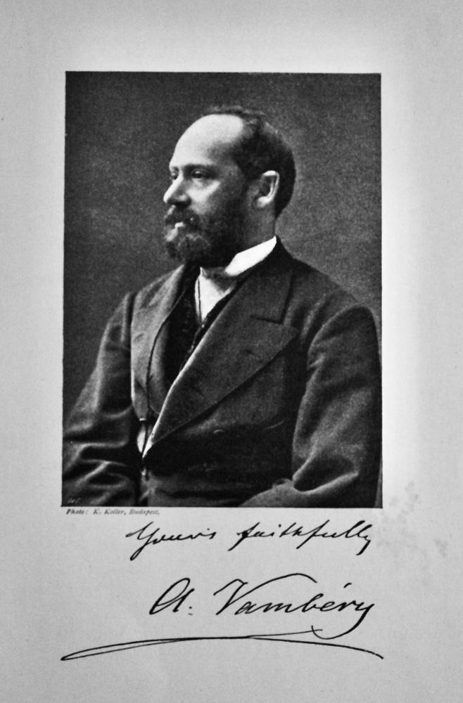 Professor Arminius Vambery.  1895.