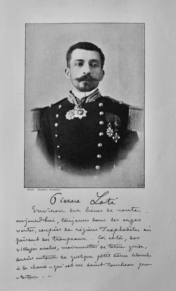 Pierre  Loti. (Louis Marie Julien Viaud)  1895.