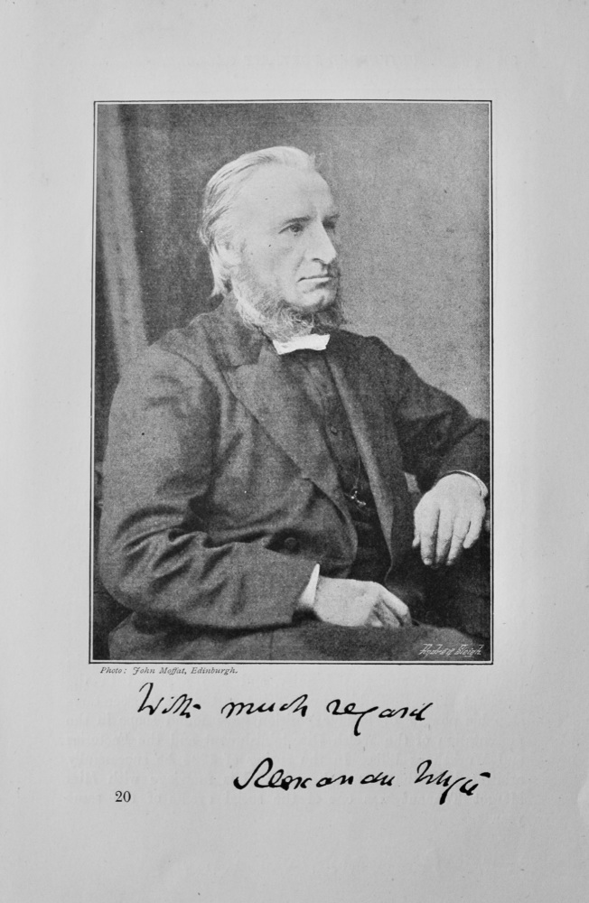 The Rev. Alexander Whyte, D.D.  1895.