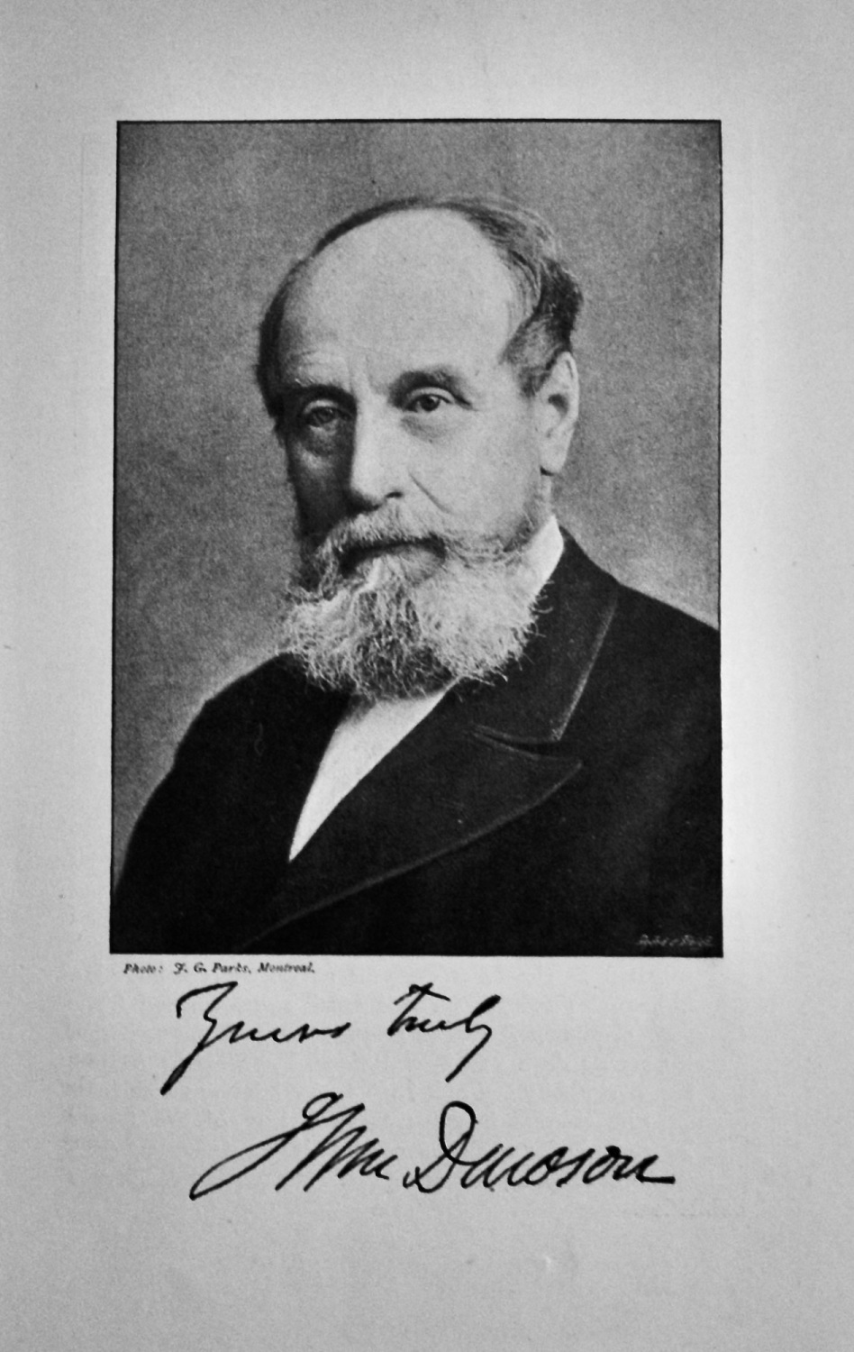 Sir J. W. Dawson.  1895.