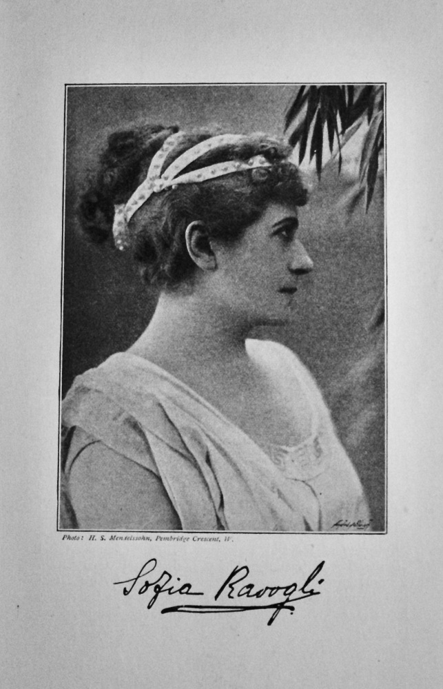 Signorina Sofia Revogli.  1895.