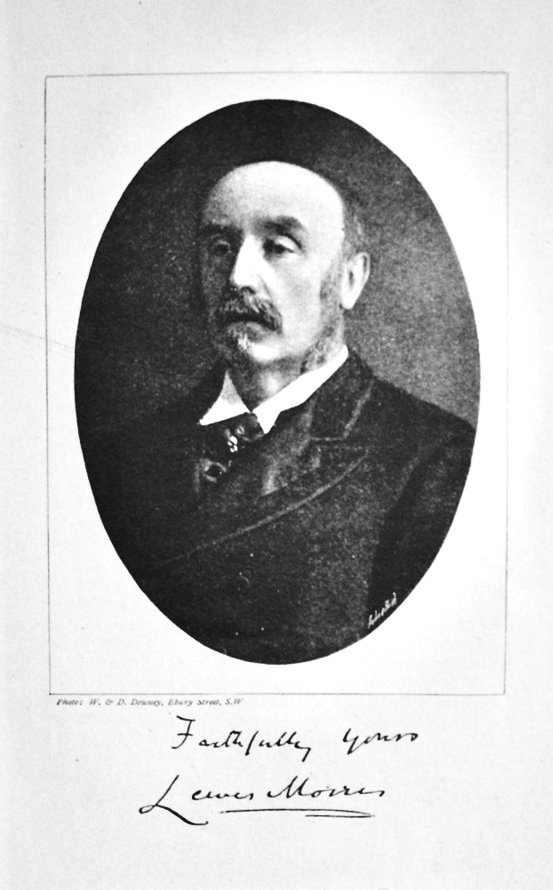 Mr. Lewis Morris.  (Author and Academic) 1895.