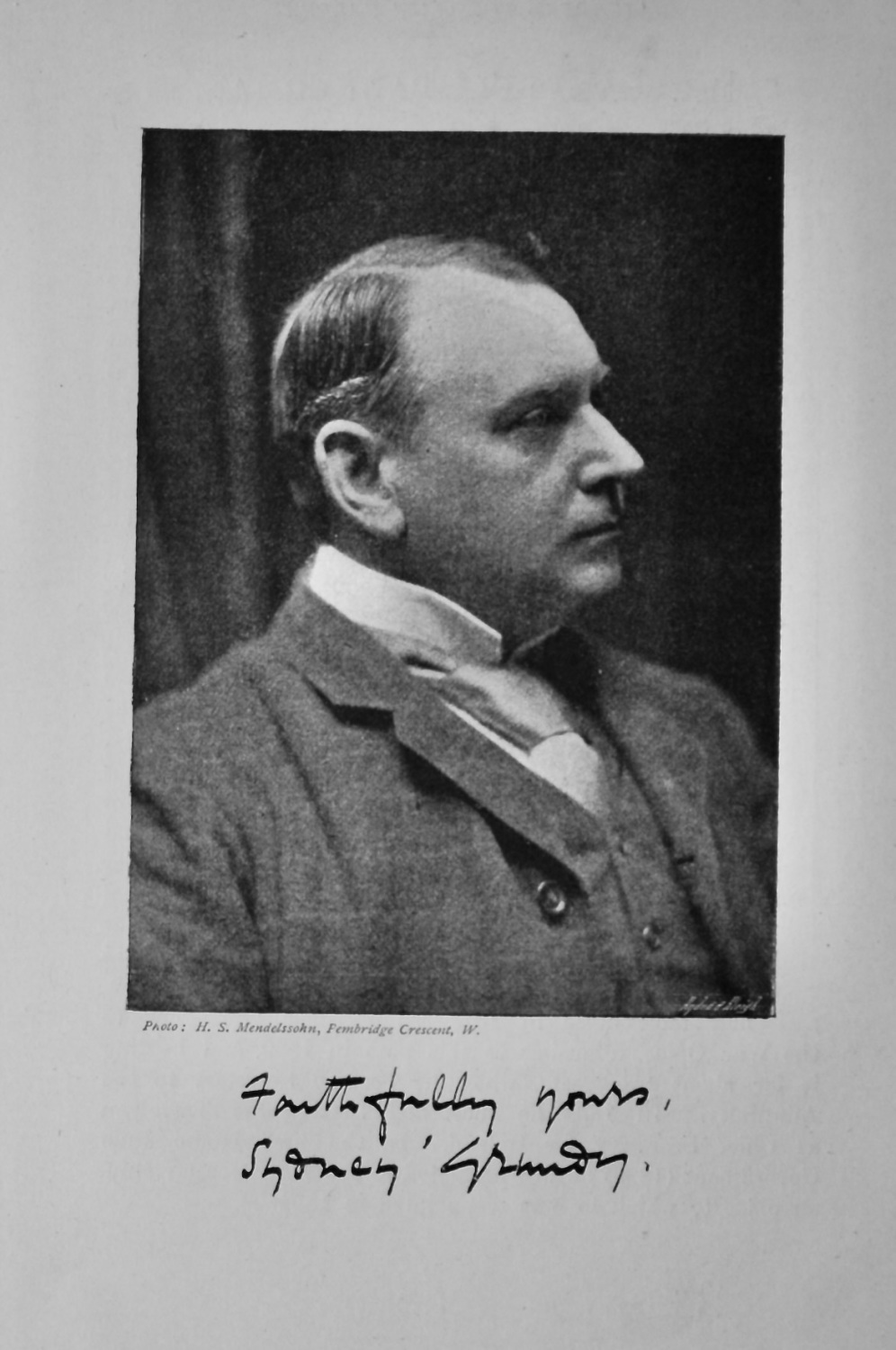Mr. Sydney Grundy.  1895.